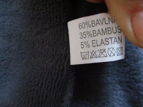 Dámské zimní termo legíny šedé bambusové s 36, s