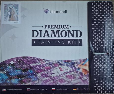 Diamantový obrázek- kůň, 