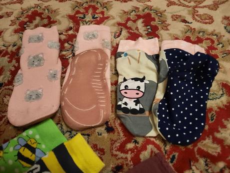 4x ponožky 23-26, 23