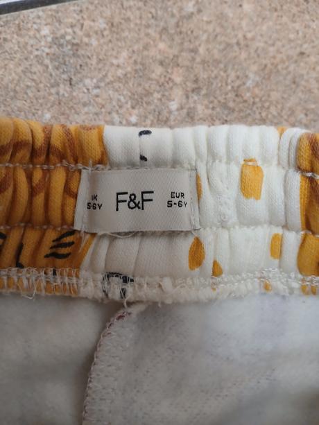 Tepláky f&f, vel. 116/122, f&f,116