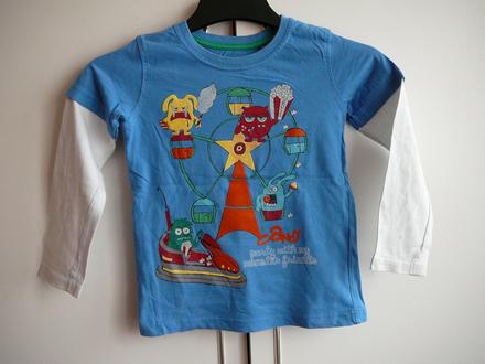 Chl. tričko dl. rukáv, 110