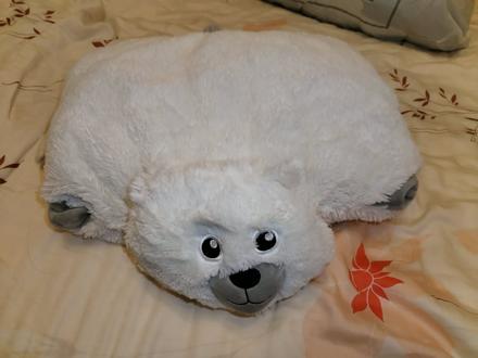 Plyšový polštářek lední medvěd, 