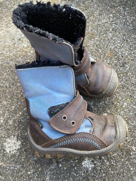Zimní vysoké boty/kozačky zn. fare vel. 21, fare,21