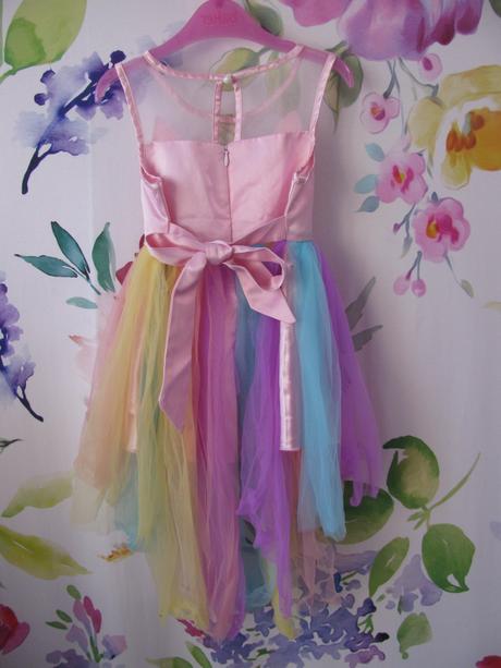 Kostým-krásné šaty s čelenkou unicorn,