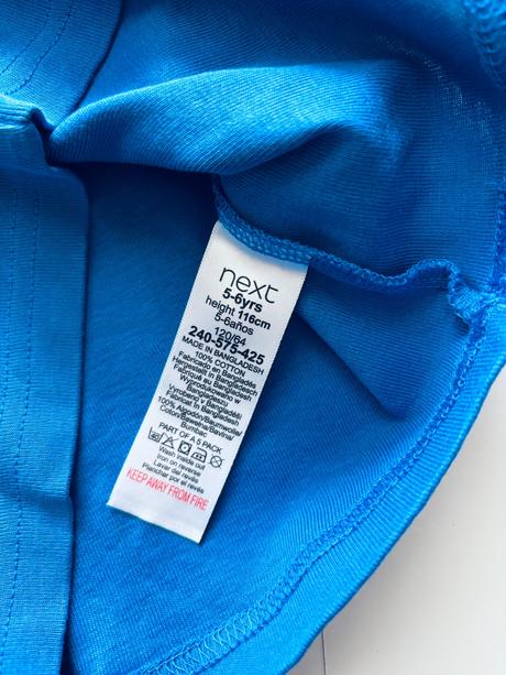 Tílko modré - v.5/6 let, next,116