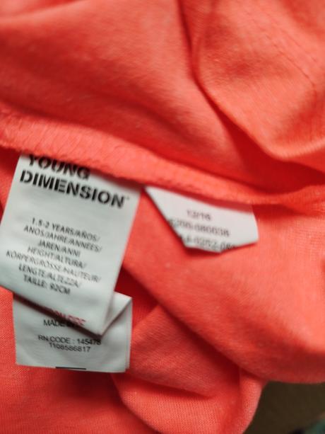 Tričko zn. young dimension vel.92, young dimension,92