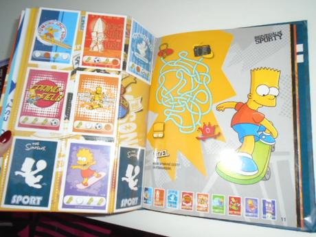 Album kniha simsonovi karty,