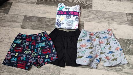 Kraťasy/šortky chlapecké 3x vel.104/110, rebel kids,104