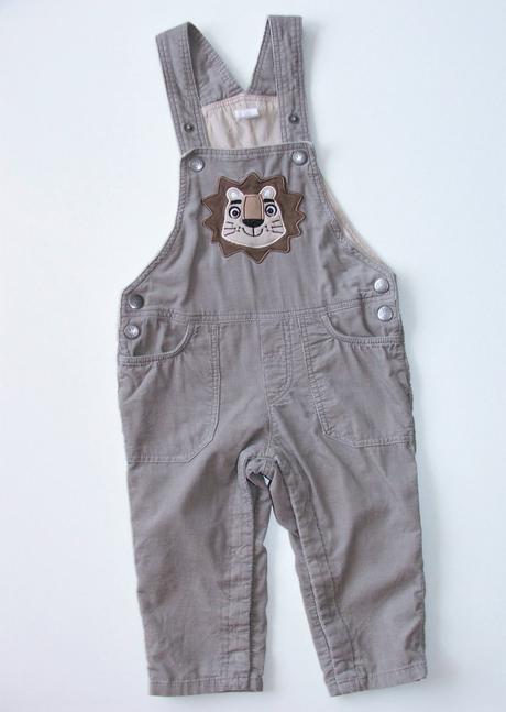 L199 lehčí manšestrové kalhoty s laclem vel. 80, h&m,80