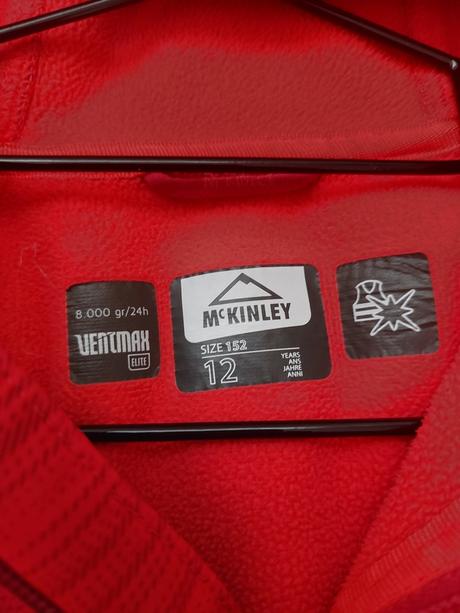 Softshellová bunda pro holku,  vel. 152, mckinley,152