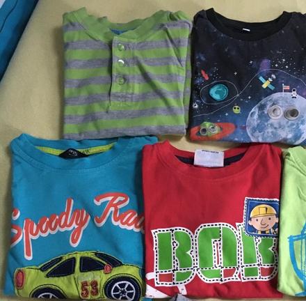 Klučičí tričko/trička 104/110/116, f&f,110