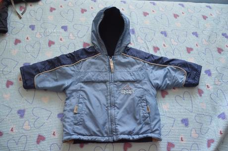 Modrá přechodová bunda bhs 1,5-2,5 roku, bhs,86