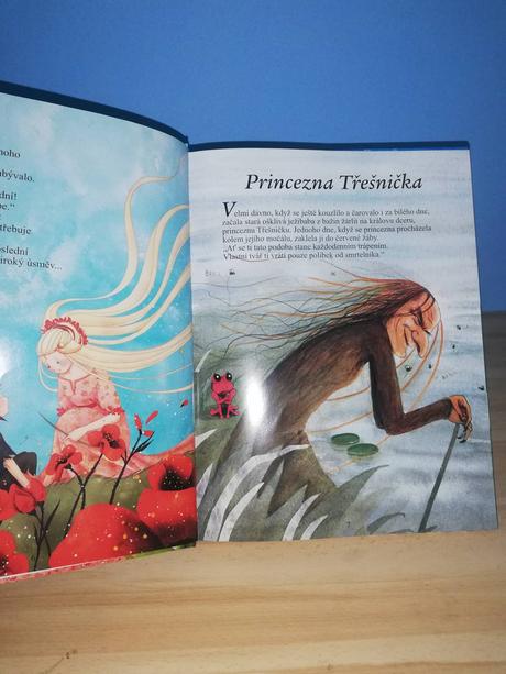 Kniha - o princeznách a vílách,