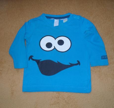 Tričko bubáček, h&m,74