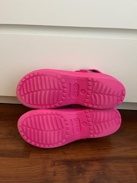 Crocs mary jane růžové w10/eu 42-43 originál, crocs,42