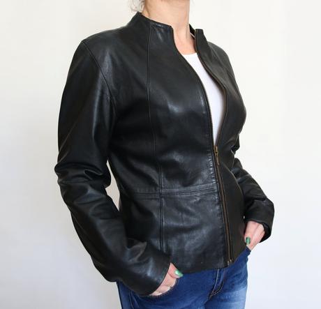 Kožená bunda marks & spencer vel.40, marks & spencer,l