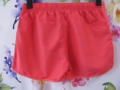 Dámské oranžovo lososové šortky tchibo, tchibo,38
