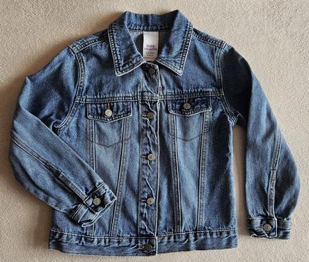 Dětská džínová bunda, bundička, vel.116, unlimited, 116
