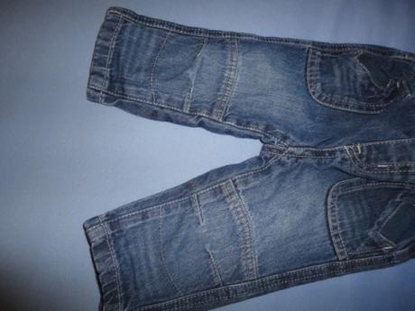 Pohodlné riflíky do rantlu f+f, vel. 6-9 měsíců, f&f,74