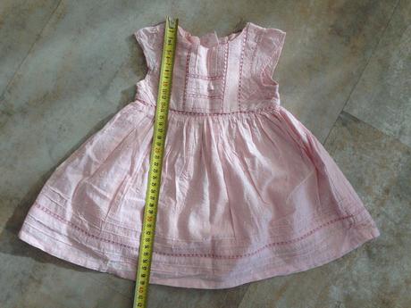 Něžné šaty next starorůžová velikost 3 měsíce,6kg, next,62