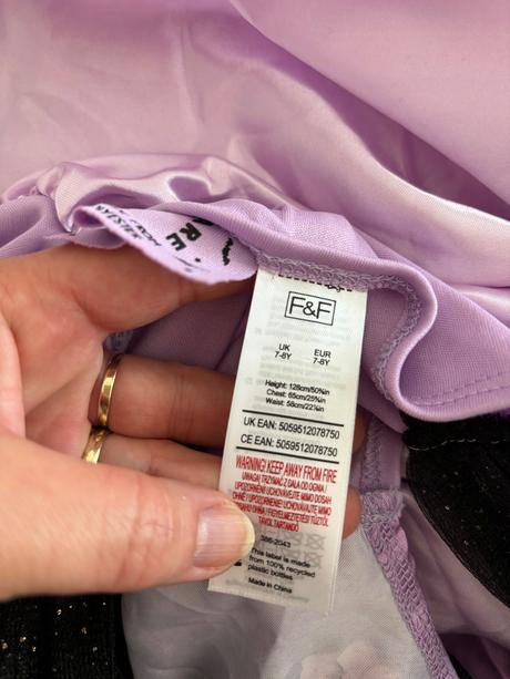 An13/ kostým miss halloween - v.7/8 let,