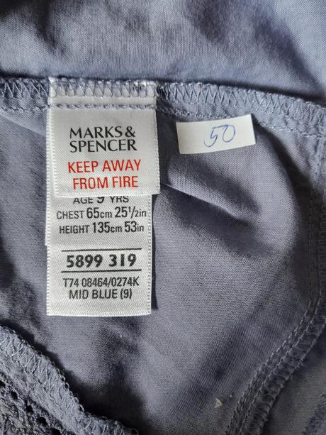 5xkošile/halenka, 134/140,m&s,f&f,yigga atd, marks & spencer,134