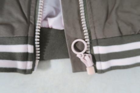 Khaki bunda s volánky, reserved,116