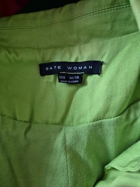 Dámské limetkové sáčko gate vel 38, gate,38