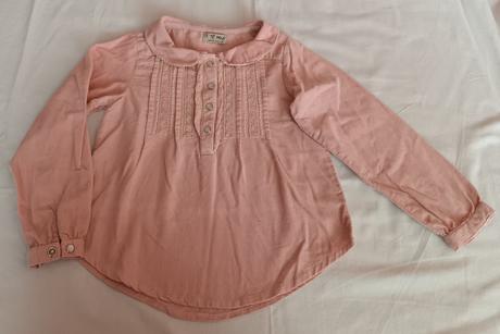 Růžová halenka dlouhý rukáv next, next,110