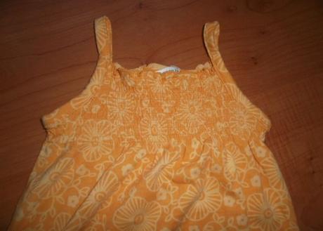 Letní šatky vel. 6-9m, h&m,74