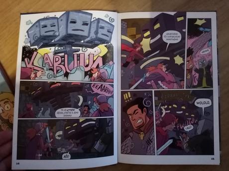 Knihy komiks minecraft, 