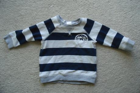 Mikina na lítačku, h&m,80