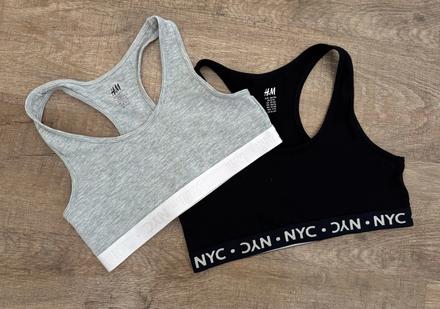 Top, podprsenka hm, vel. 146/162 - 2 kusy, h&m,146