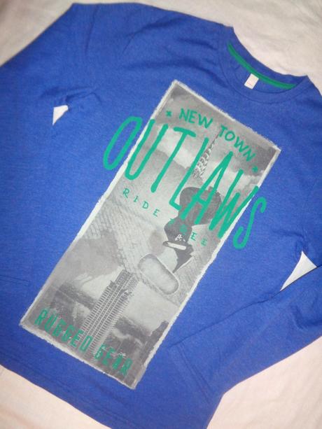 Krásné modré tričko, esprit,164