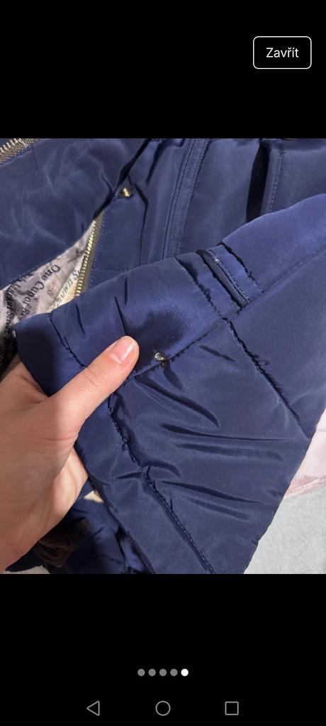 Teplá zimní bunda, s