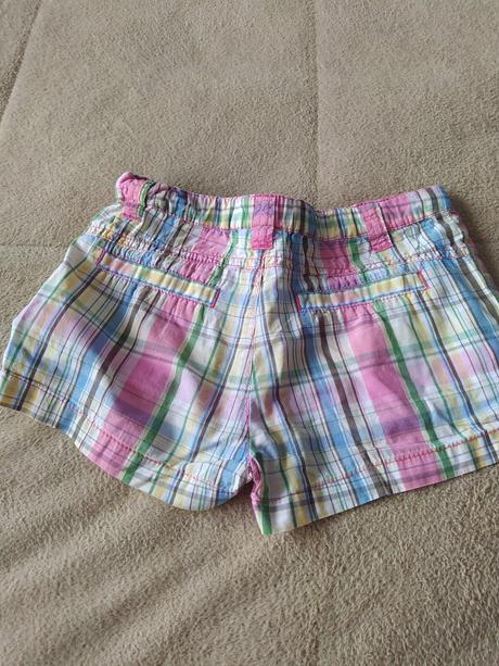 Čtverečkované kraťasy 122, wolf,122