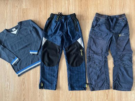 Chlapecké kalhoty - vel. 116, grace,116