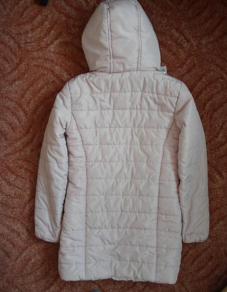 Růžová bunda bundička s kožíškem, pepco,158