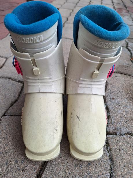 Lyžařské boty dětské přeskáče vel. 28 / 29, nordica,28