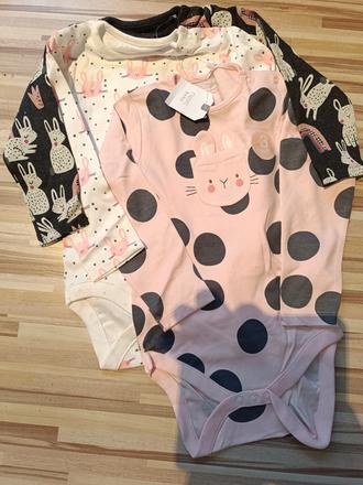 3x body se zajíčky 92 next, next,92