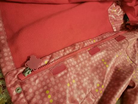 Puntíkatá nepromokavá bunda, tcm,86