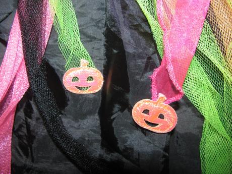 Karneval-krásné čarodějné šaty s dýněmi halloween, 