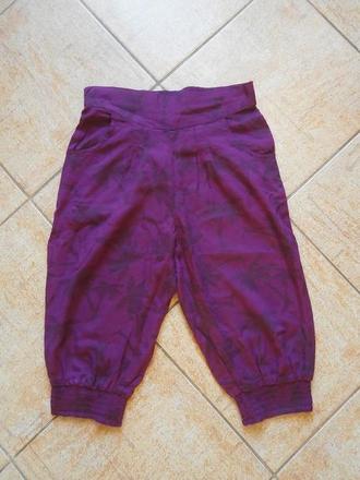 3/4 kalhoty / pumpky, lindex,128