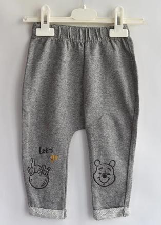 Tepláky vel. 9 - 12 m, disney,80