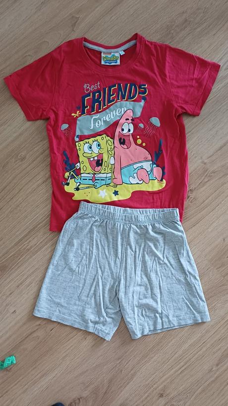 Letni pyzamo sponge bob, nickelodeon,128