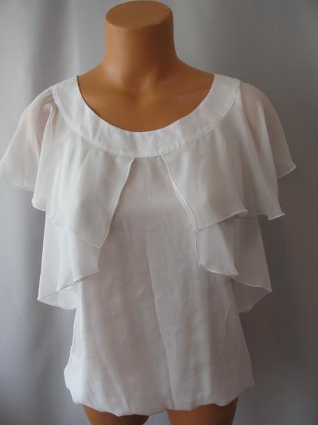 Letní bílá halenka, river island,36