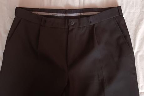 Chlapecké společenské kalhoty černé, 40