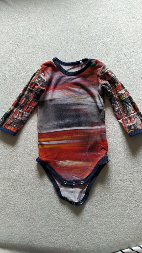 Body s dl. rukávem pro malého hasiče vel. 74 cm, 74