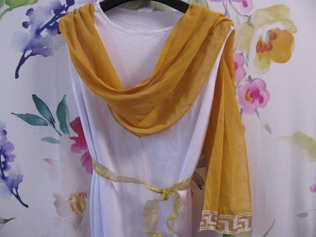 Karnevalový antický kostým,řecká bohyně, 