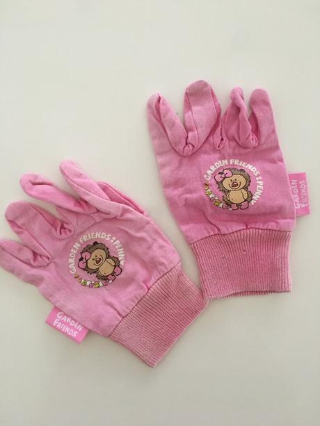 Dívčí pracovní rukavice (3 - 6 let), 